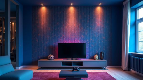 Transformez votre espace avec du papier peint gamer